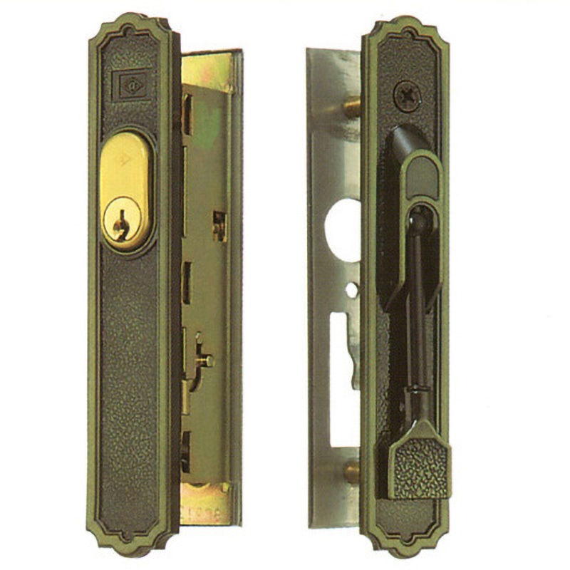 KH-46 引違錠前 召合せ/内外 カマ締リ ネジ式操作 トステム ハイロジック 1組 KH-46