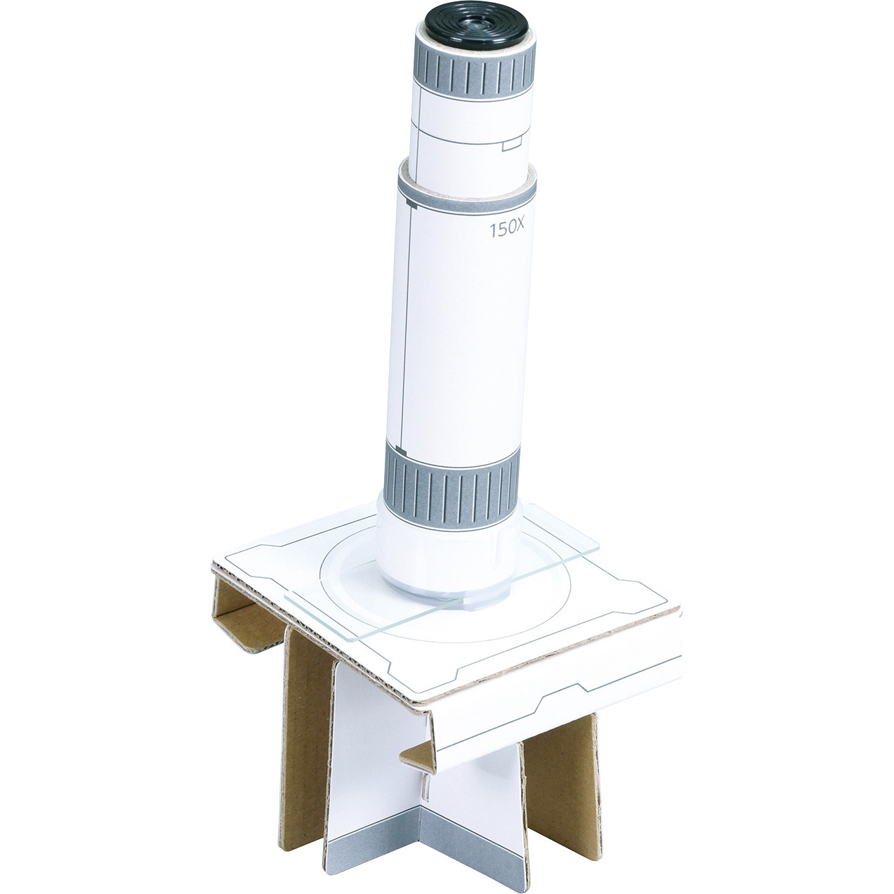 150倍手作り顕微鏡工作キット アーテック 学校教材 教育玩具 1セット 通販モノタロウ