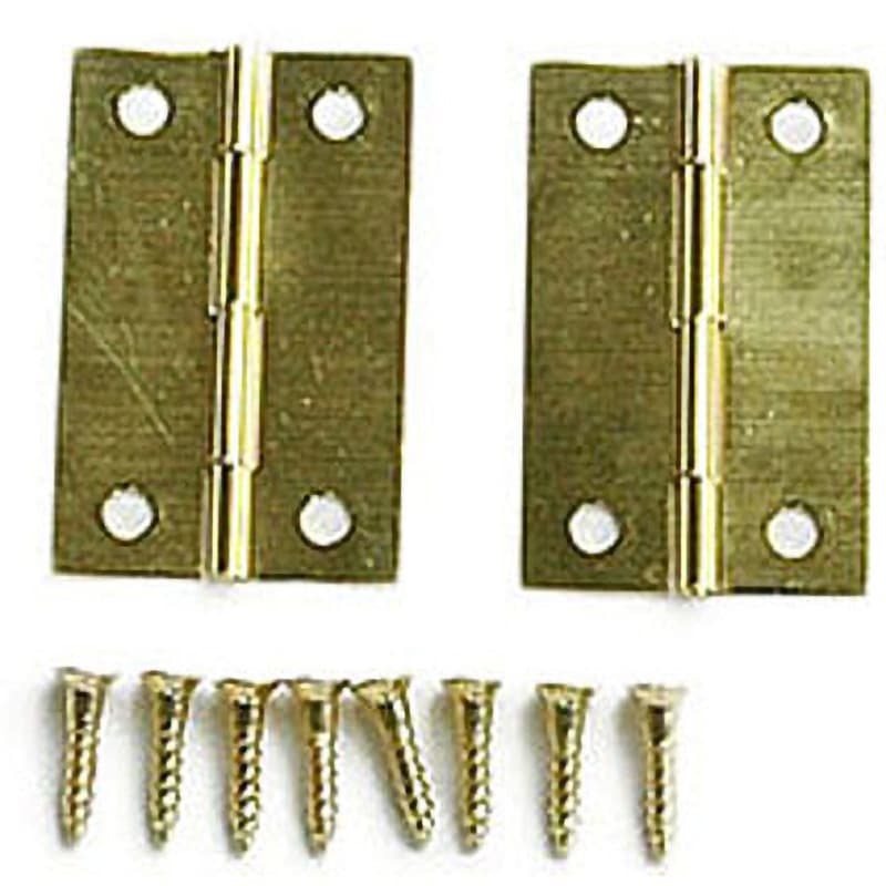 P-652 真鍮蝶番 ハイロジック 幅19mm長さ32mm 1袋(2枚) P-652 【通販