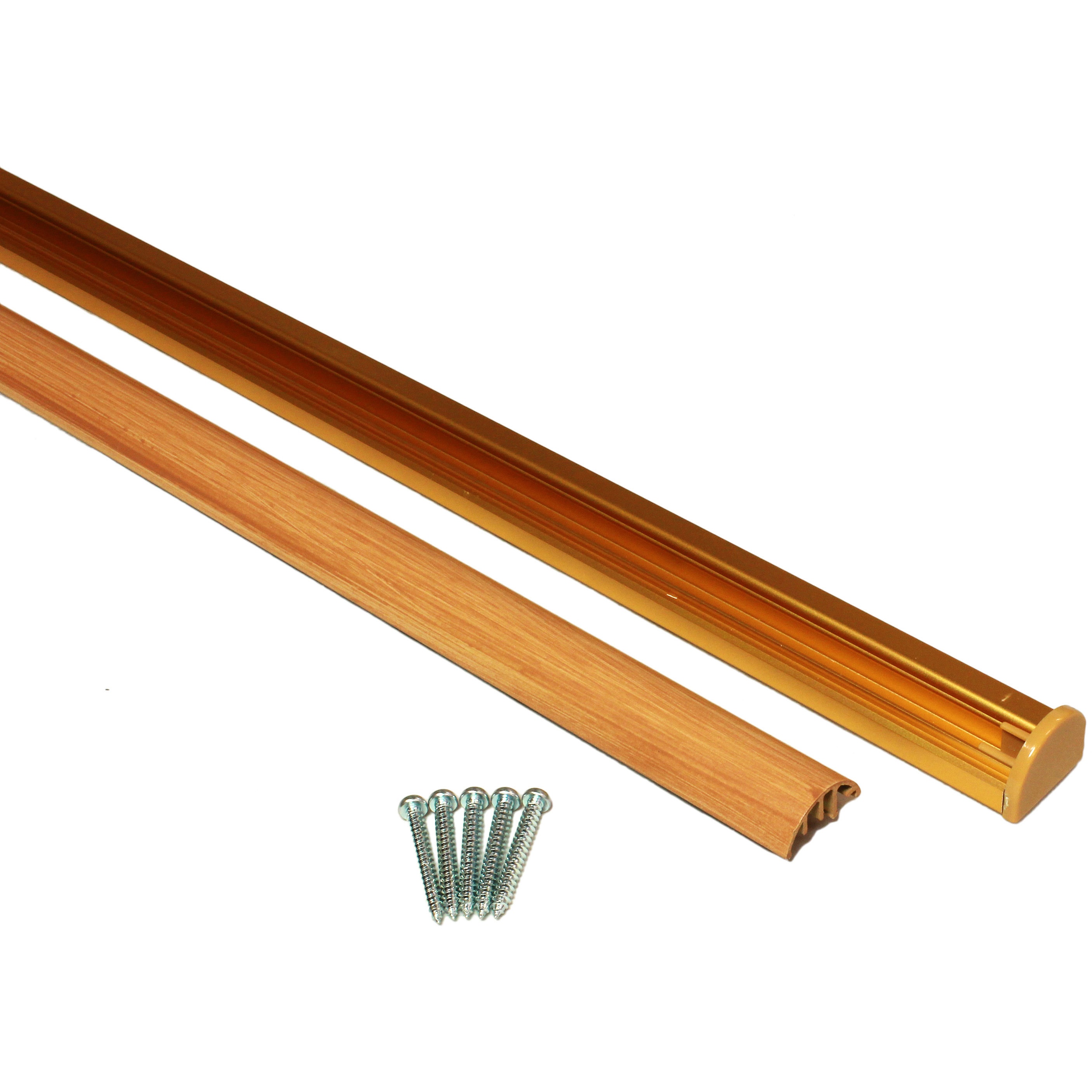 58211 壁付用フックレール D型 1本 ハイロジック 【通販モノタロウ】