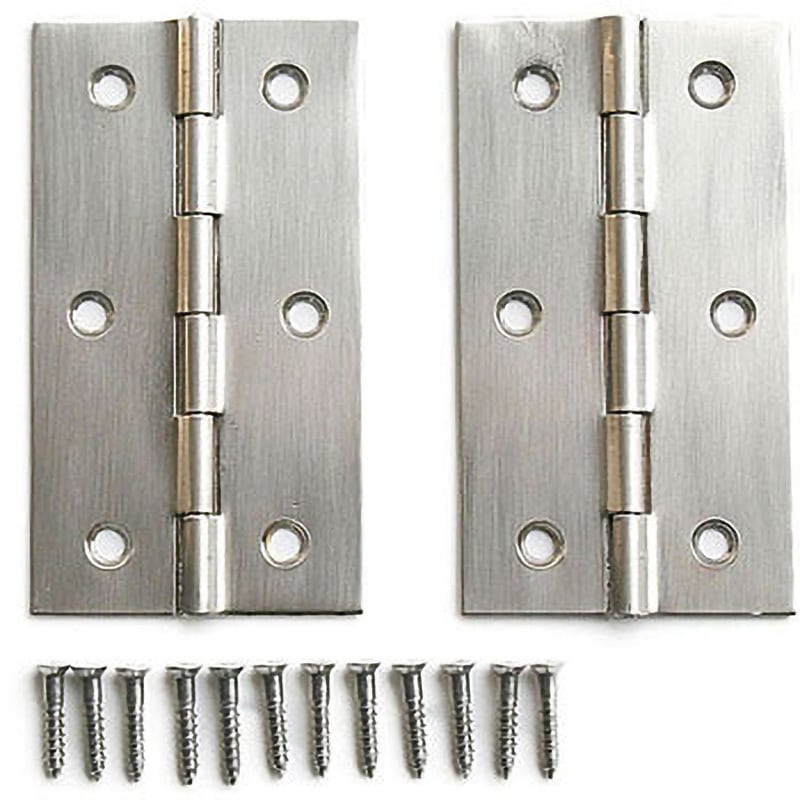 PY694 二枚合蝶番 ハイロジック 横42mm長さ76mm 1袋(2枚) PY694 【通販