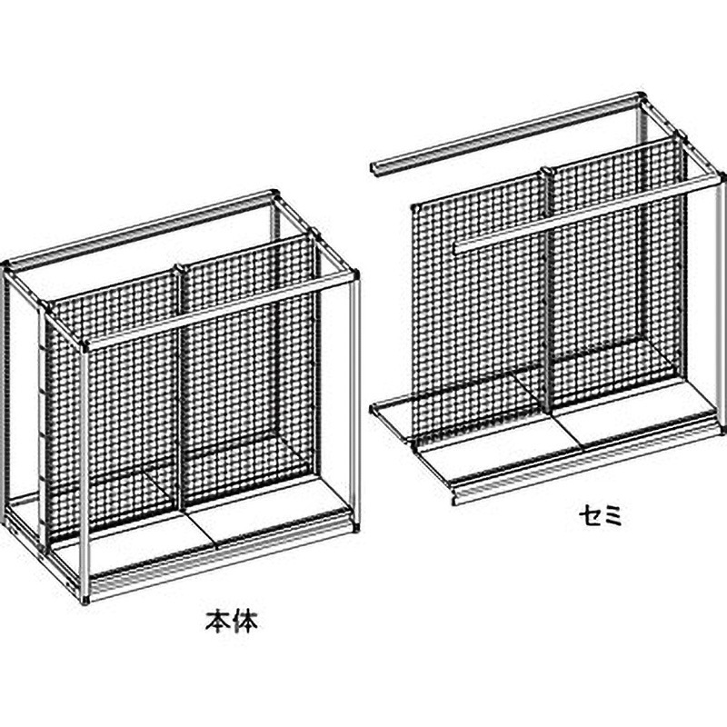 KZGWN240C210S本体 KZG型両面ユニット(バックネットタイプ)本体