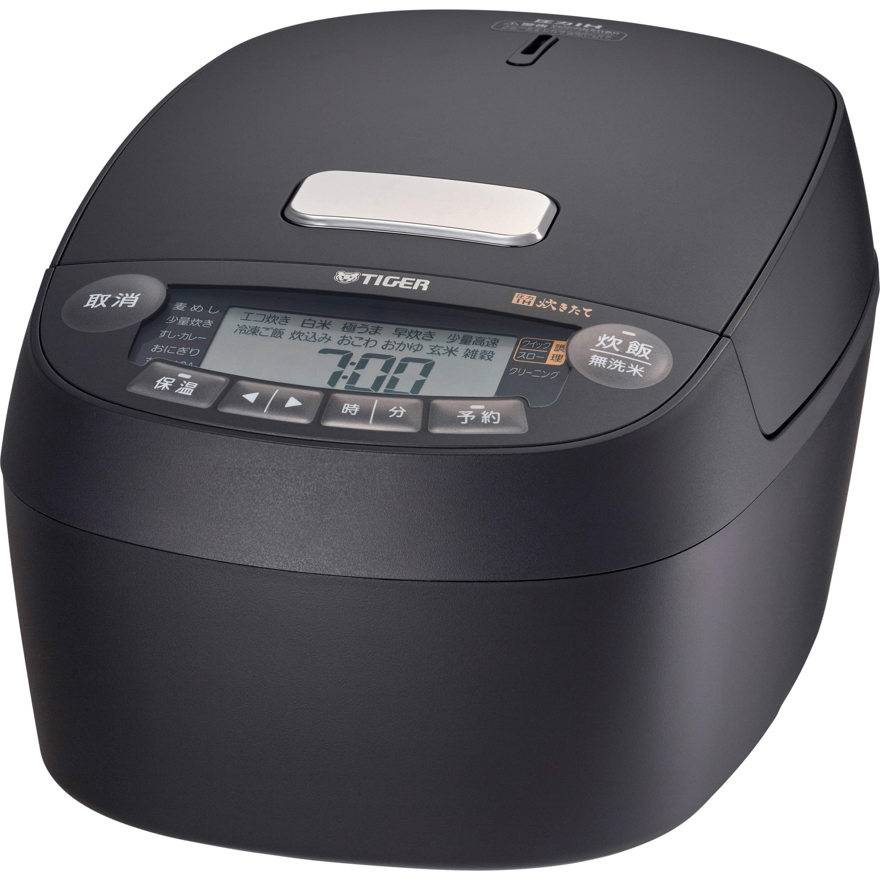 JPV-X100 KO 圧力IHジャー炊飯器 タイガー魔法瓶 オフブラック色   JPV-X100 KO