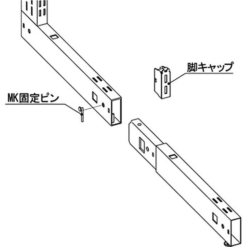 S88914 継ぎ脚セット(KZ・KS兼用) 1セット タテヤマアドバンス
