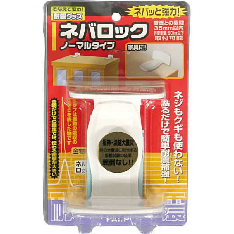 強制脱出装置 ノーマルパラレル 2枚セット ノーマル ネバロック ノムラテック 転倒防止ストッパー ABC樹脂