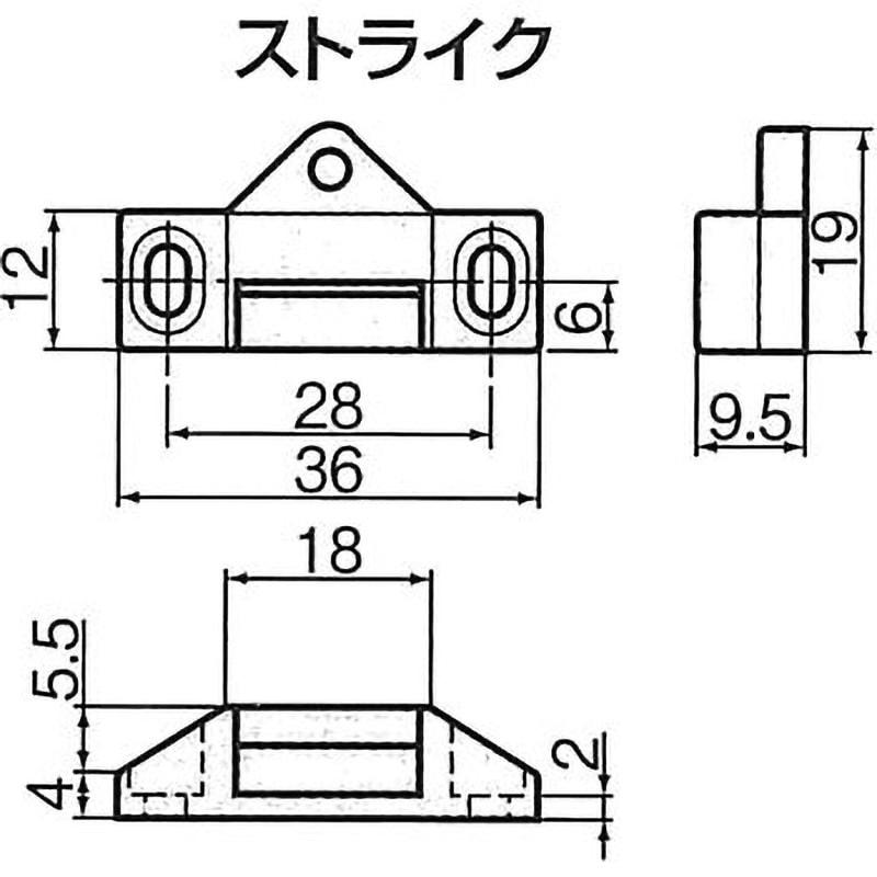 PB-068 プッシュキャッチ ACE(エース) 1個 PB-068 - 【通販モノタロウ】