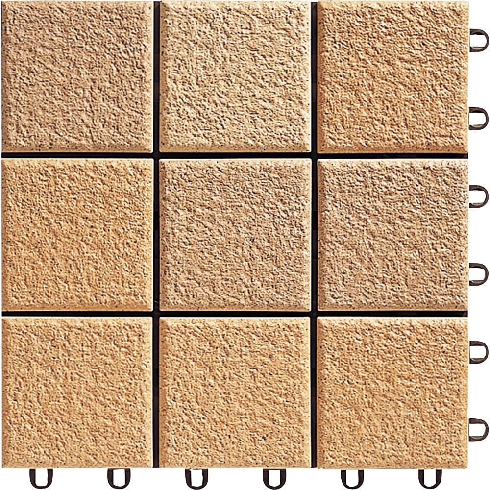 『値下げ』セキスイ　クレガーレ　10枚セット TL85/GB テラタイル TL85GB クレガーレ タイルシリーズ テラタイル エスロン バルコニー床