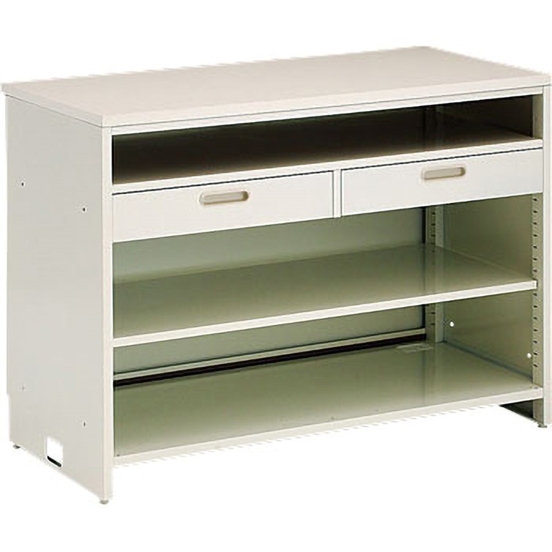 LG90-150TRJ スチール製カウンター900(引出Aタイプ・鍵付) 1台 タテヤマアドバンス 【通販モノタロウ】