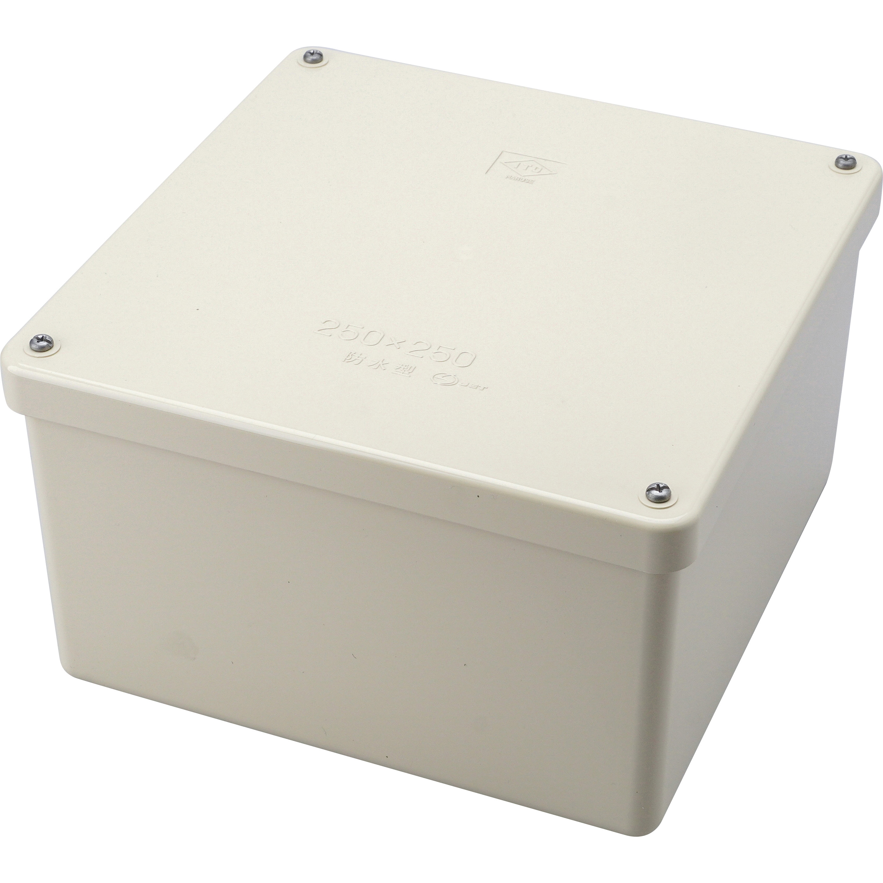 未来工業 ステンレスプールボックス 防水カブセ蓋 アース端子付き 157×157×150 SUP-1515BE 未来工業 ステンレスプールボックス (防水カブセ蓋) アース端子付 307