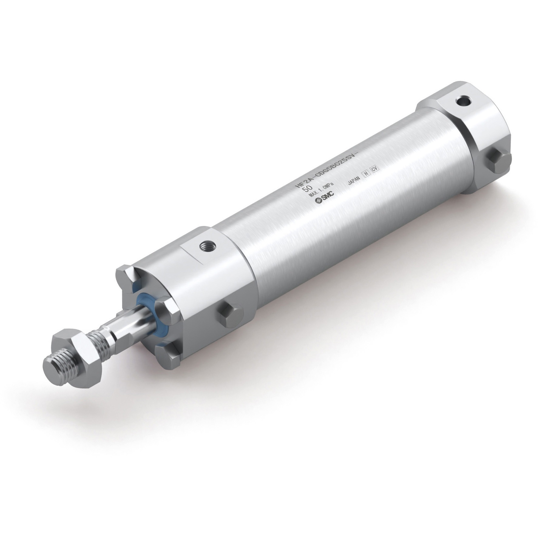 HF2A-CG5BC32SV-25 ステンレスシリンダ/無調整エアクッション HF2A-CG5 Series SMC チューブ内径25mmシリンダストローク25mm 22,386円
