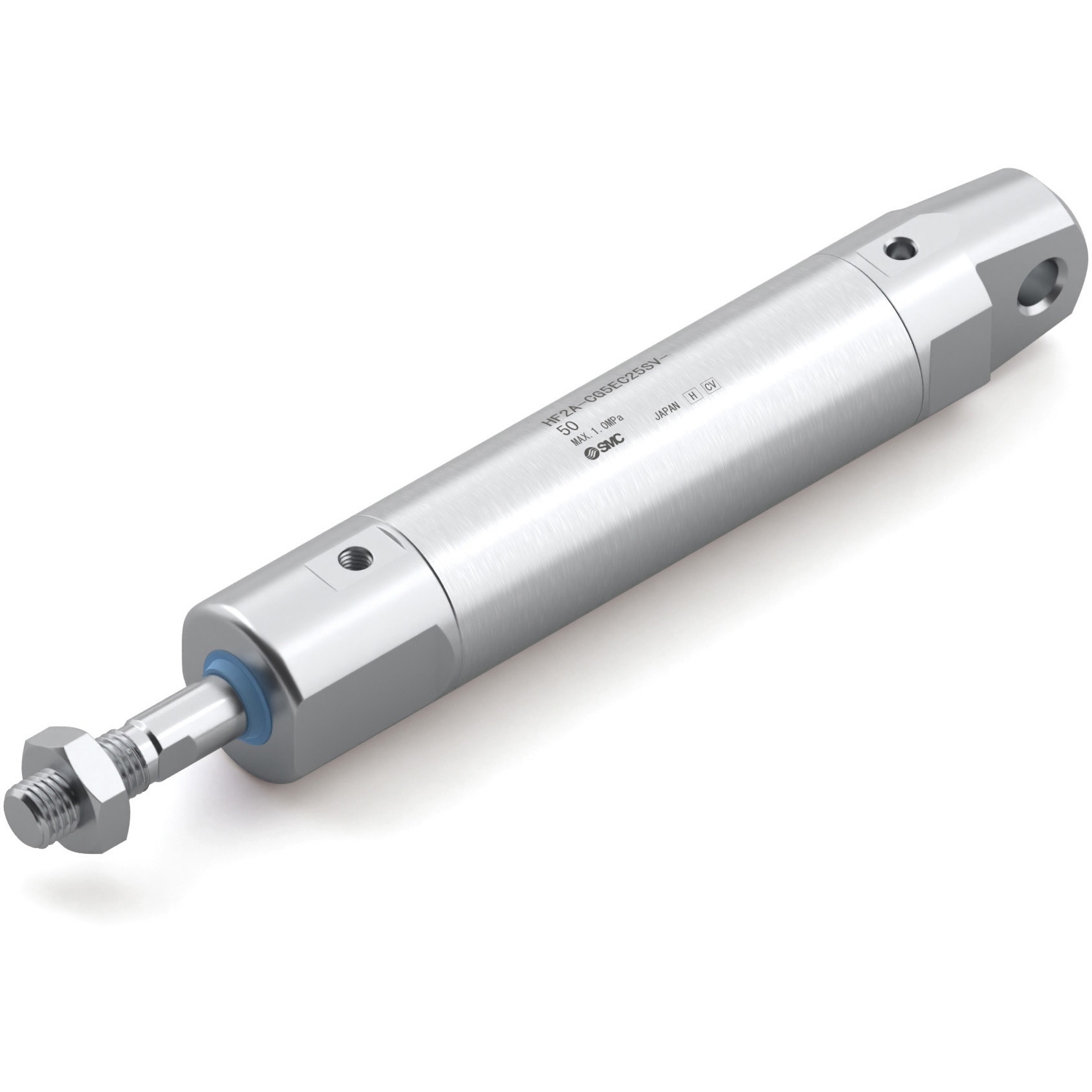 HF2A-CG5EC20SV-25 ステンレスシリンダ/無調整エアクッション HF2A-CG5 Series SMC チューブ内径25mmシリンダストローク25mm