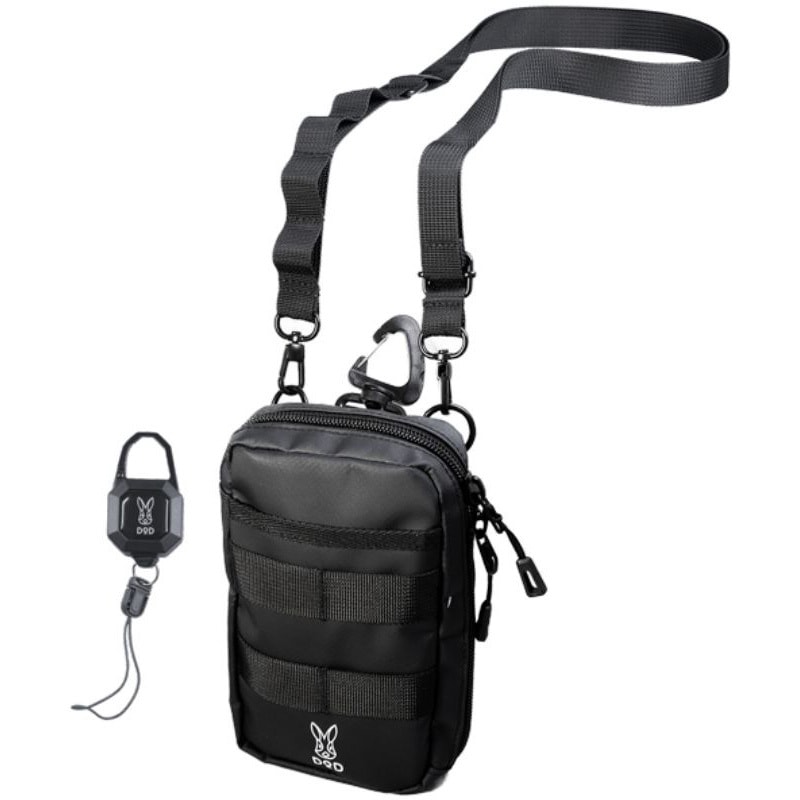 釣りボトルポーチ DOD(ディーオーディー) ブラック色