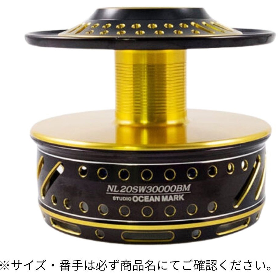 NO LIMITS 20SW30000BM-BD(23) NO LIMITS SW CUSTOM SPOOL スタジオオーシャンマーク ブラック/ゴールド色