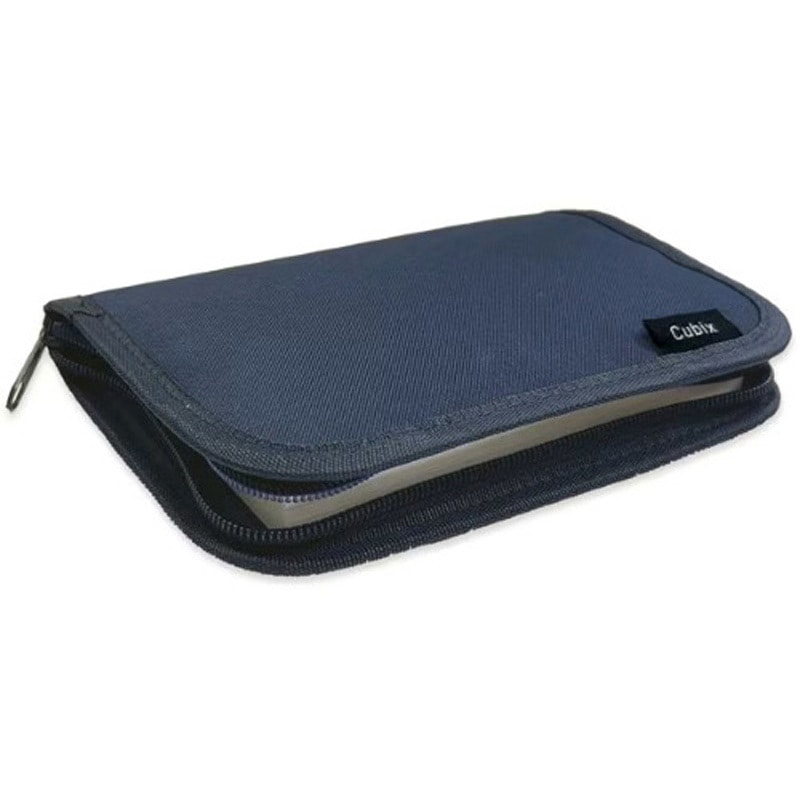 114039-08 ブックカバーラウンドジップN文庫 エムプラン ブラック色 1