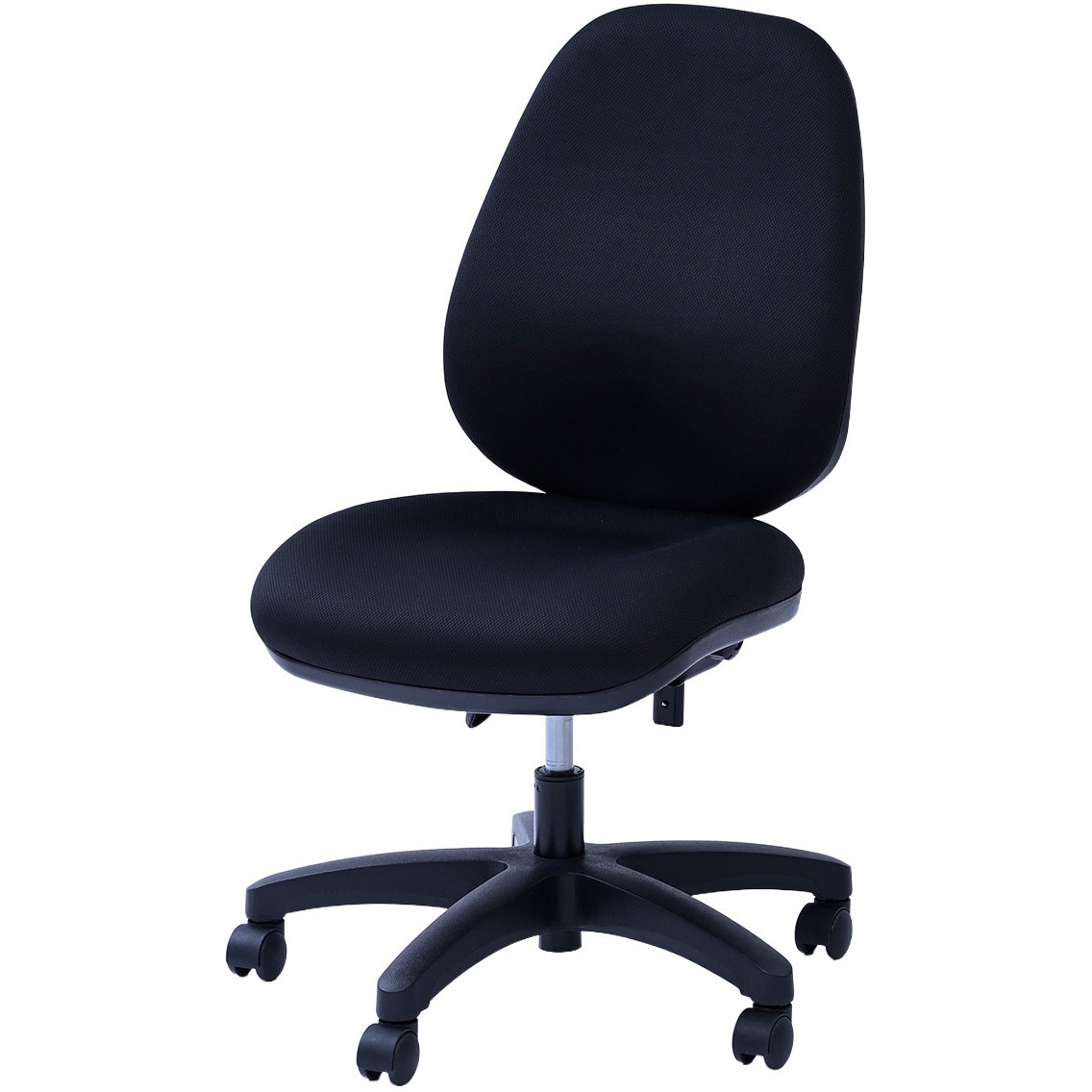 BOC-308(BK) オフィスチェア パソコンチェア 布張り リクライニング