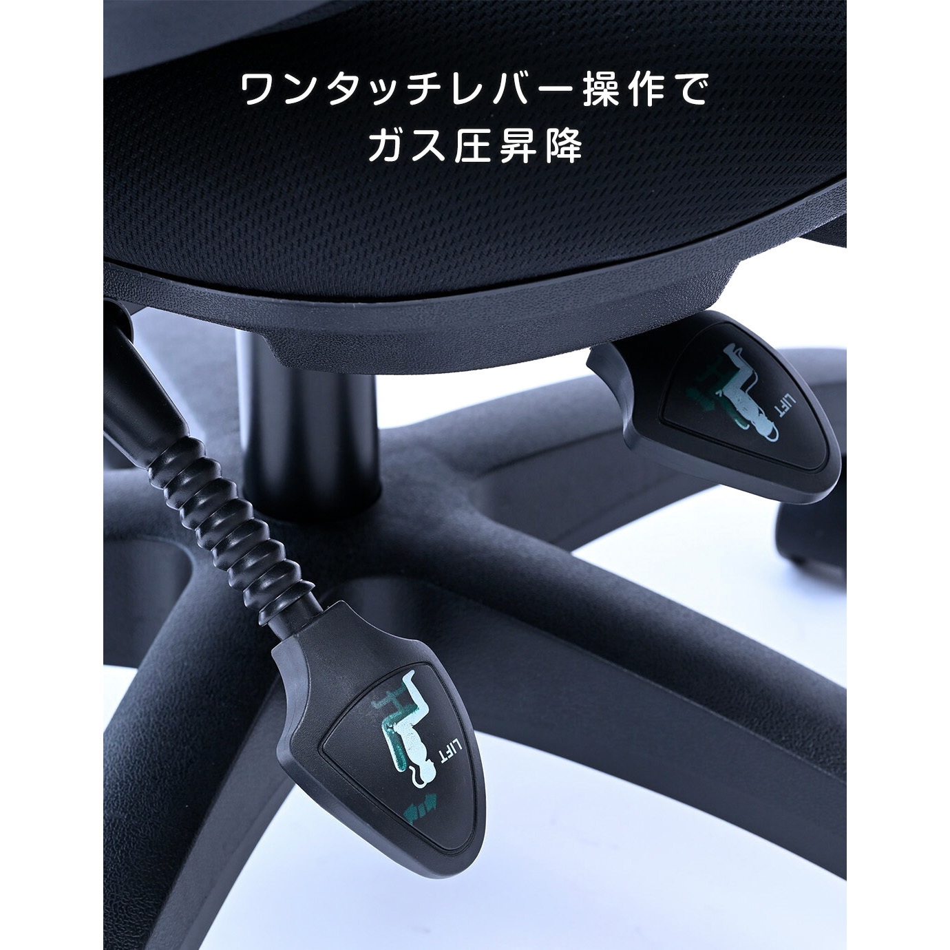 BOC-308(NV) オフィスチェア パソコンチェア 布張り リクライニング