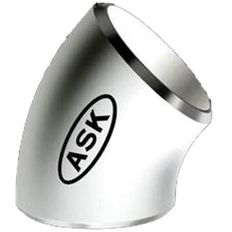 シロS/8045EL-250A 白 PT370 S/80 45° ロングエルボ 淡路マテリア 呼び径250A