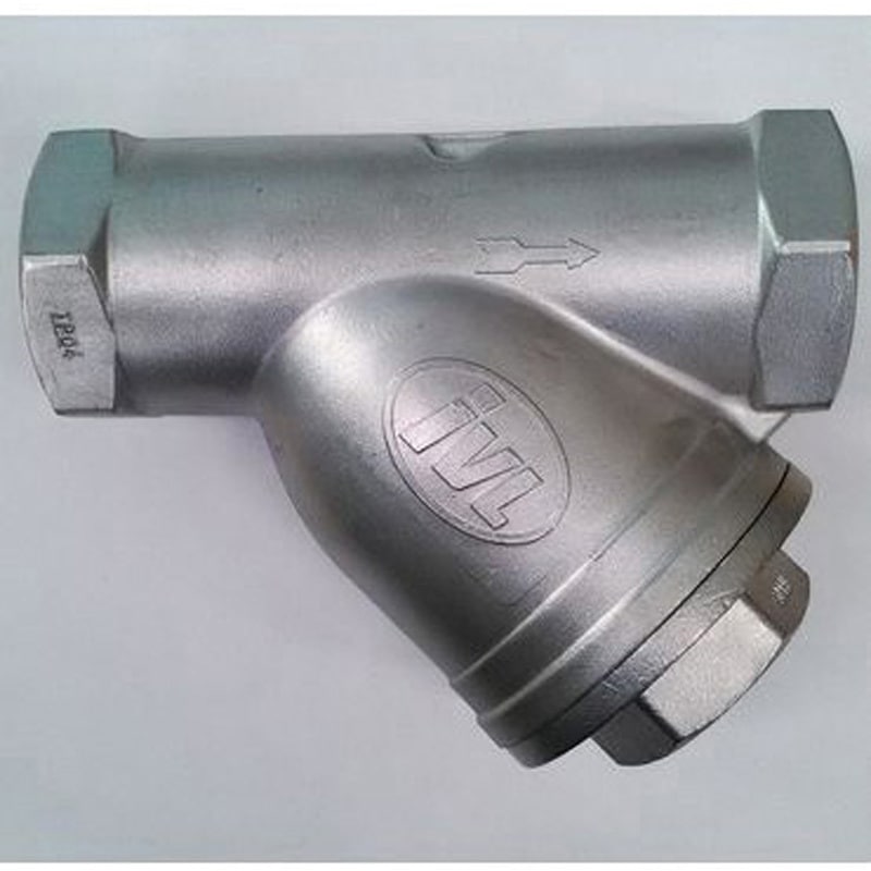 IVL-SYST-M100_8A SYST-M100 ステンレス製 ねじ込み式 Y形ストレイナー 【100メッシュ】 I-VALUE 呼び径(B)1/4