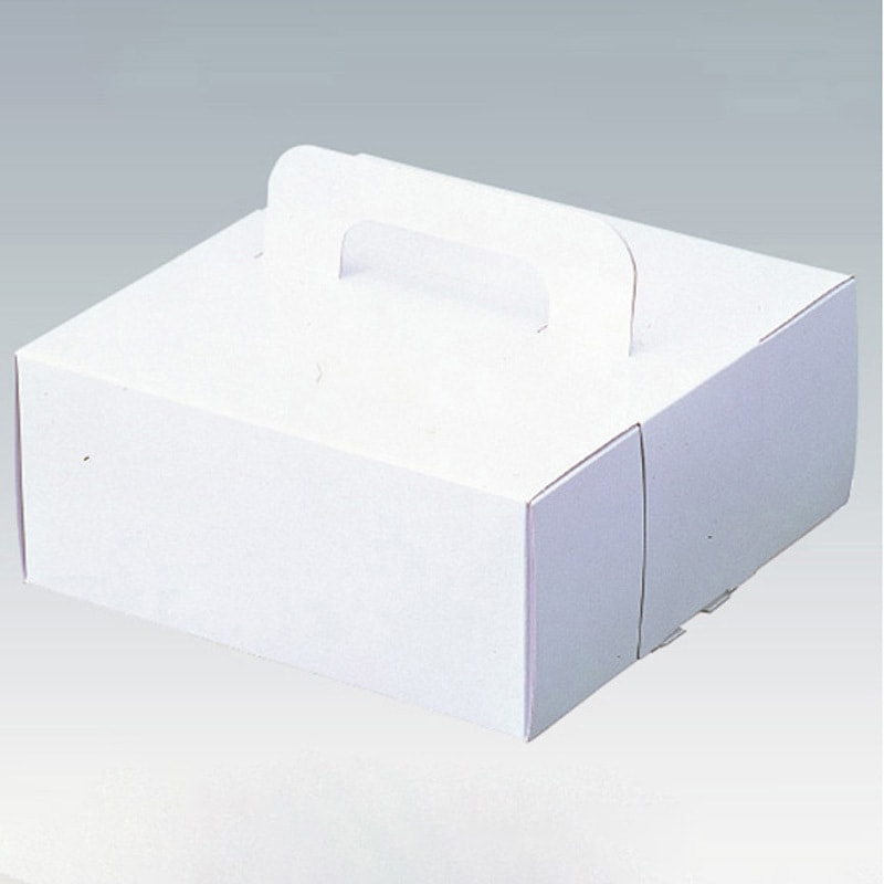 6号 オリジナルケーキ ホワイト(25枚入) 伊藤景パック産業 内寸220×220×80mm 1個