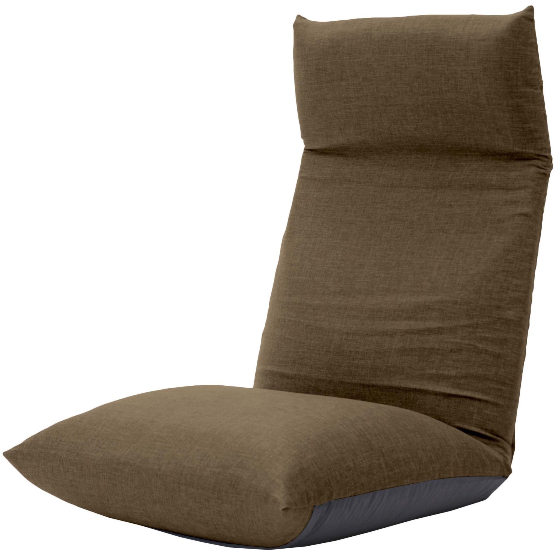 A578pr-561BR ヘッドリクライニング座椅子 NECK セルタン ダリアンブラウン色 高さ71cm幅54cm奥行き73.4～124cm  A578pr-561BR