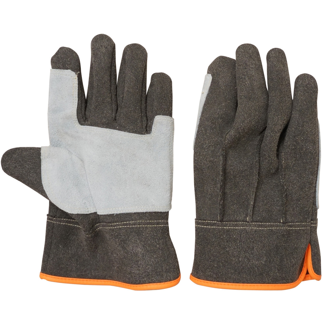 AG6540 合成皮革手袋 カワテック 外縫い 牛床アテ付 ACE GLOVE(エース