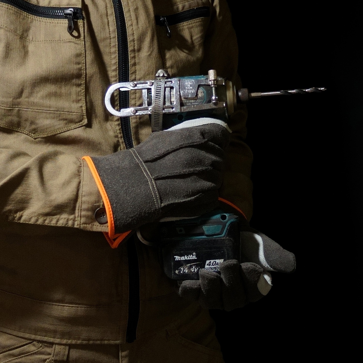 AG6540 合成皮革手袋 カワテック 外縫い 牛床アテ付 ACE GLOVE(エース