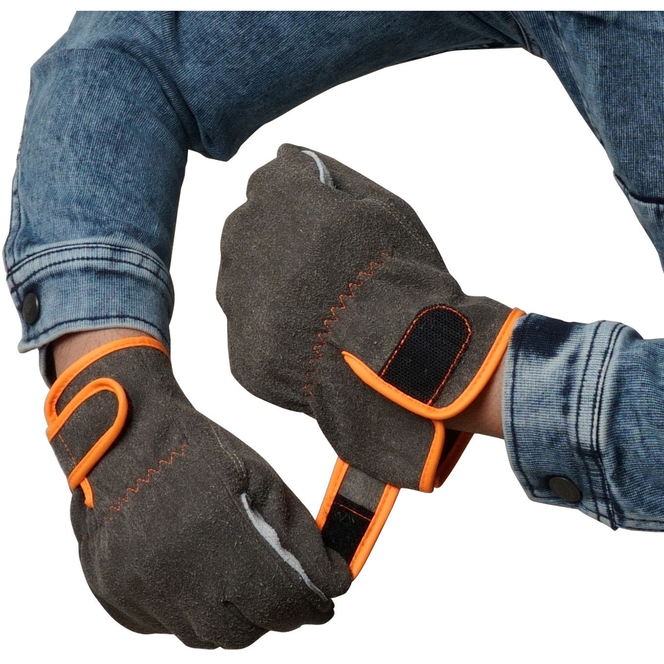 AG6545 合成皮革手袋 カワテック マジック 牛床アテ付 ACE GLOVE