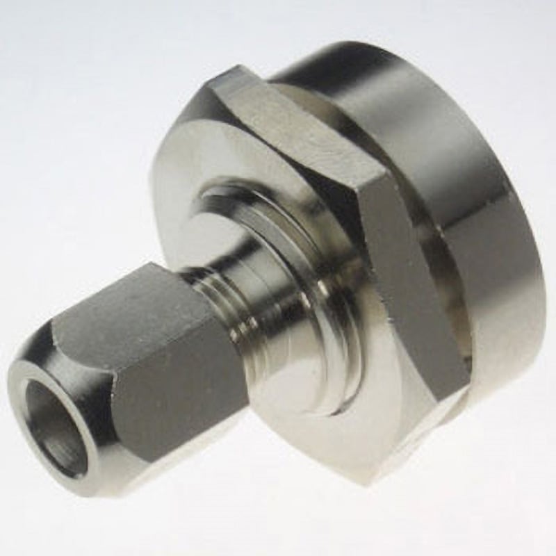 GBC-5101R-BS リング式銅管継手(計装用) バルクヘッドメスユニオン 1袋(10個) 群協製作所 【通販モノタロウ】