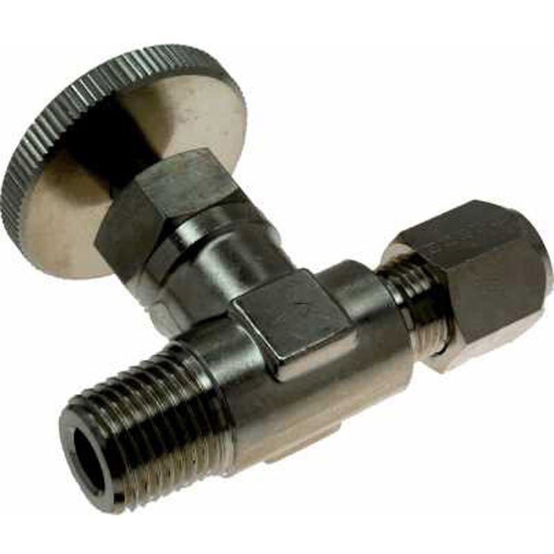 GVAC-9103R-BS リング式銅管継手(計装用) ミニチュアバルブA型 群協製作所 黄銅(真鍮)