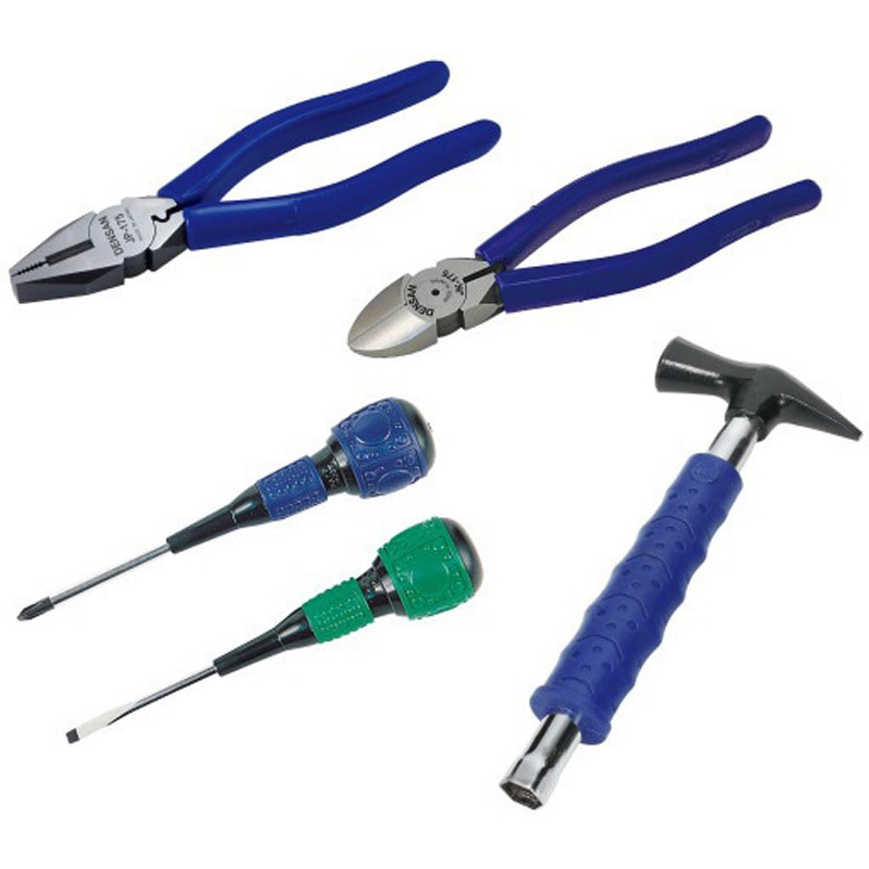 SJK-5SET-A2 新人工具5点セット 1セット(5点) DENSAN(デンサン