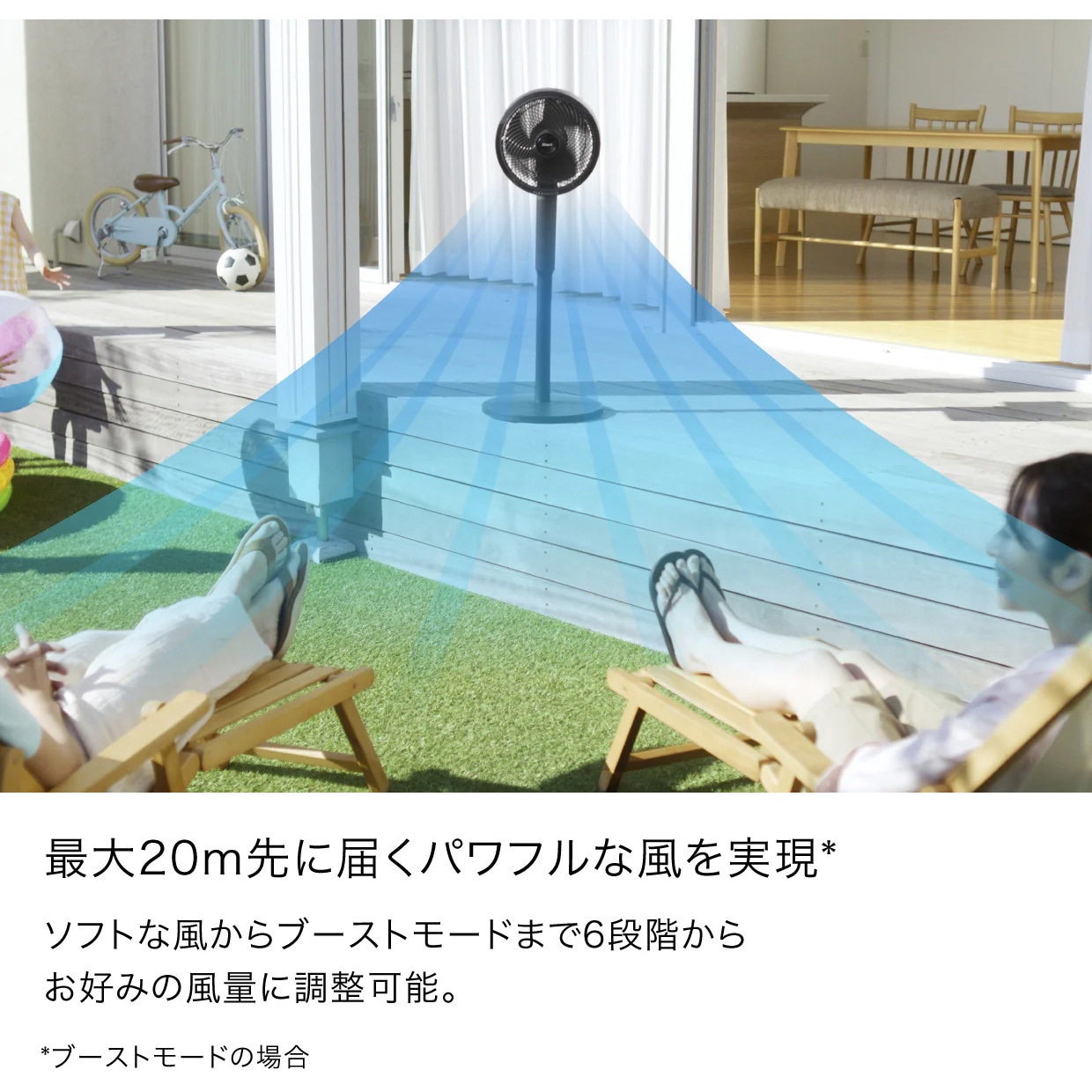 FA222JBK FlexBreeze コードレスサーキュレーターファン 1台 Shark