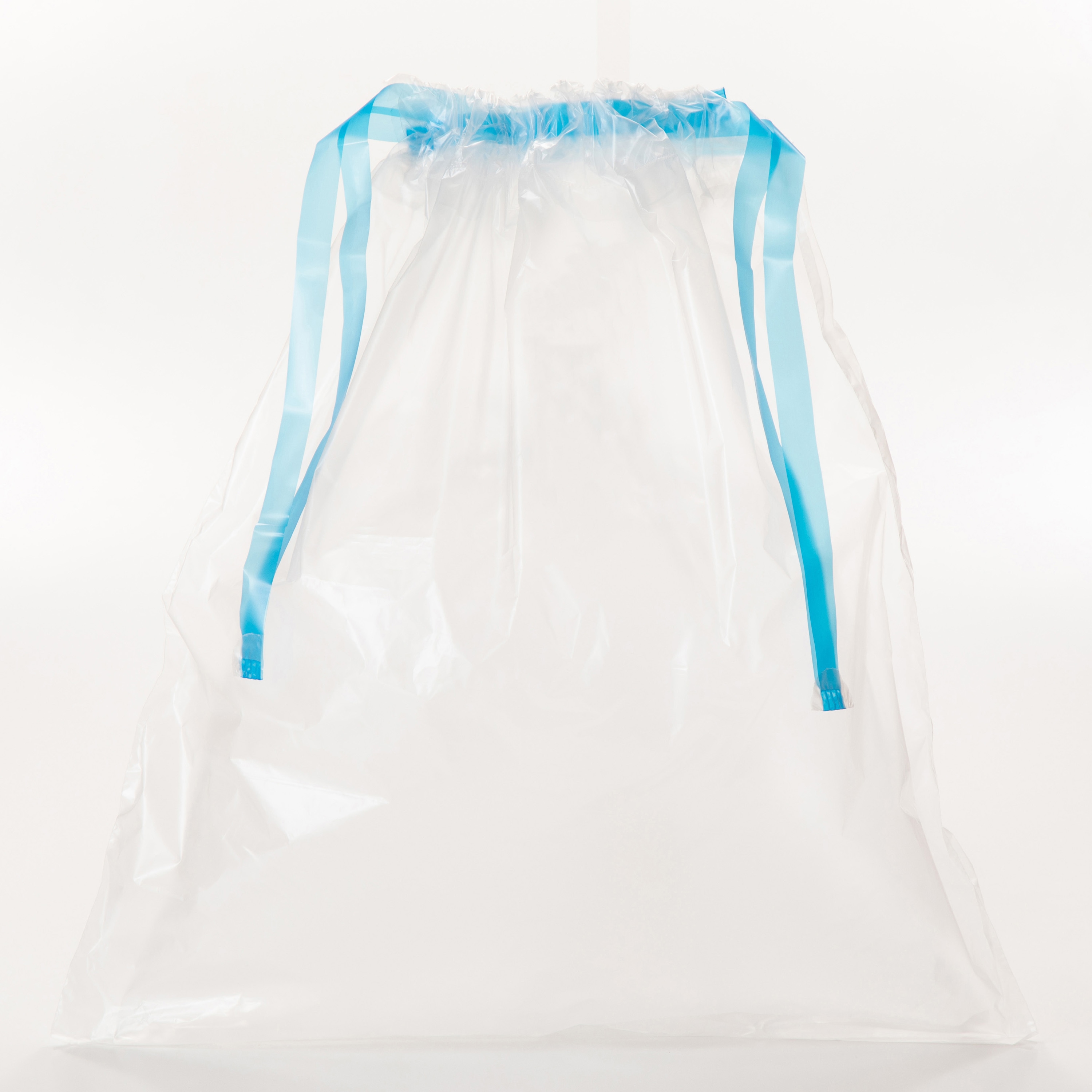 巾着ポリ袋 ネクスタ 半透明色 15L 1パック(10枚) 【通販モノタロウ】