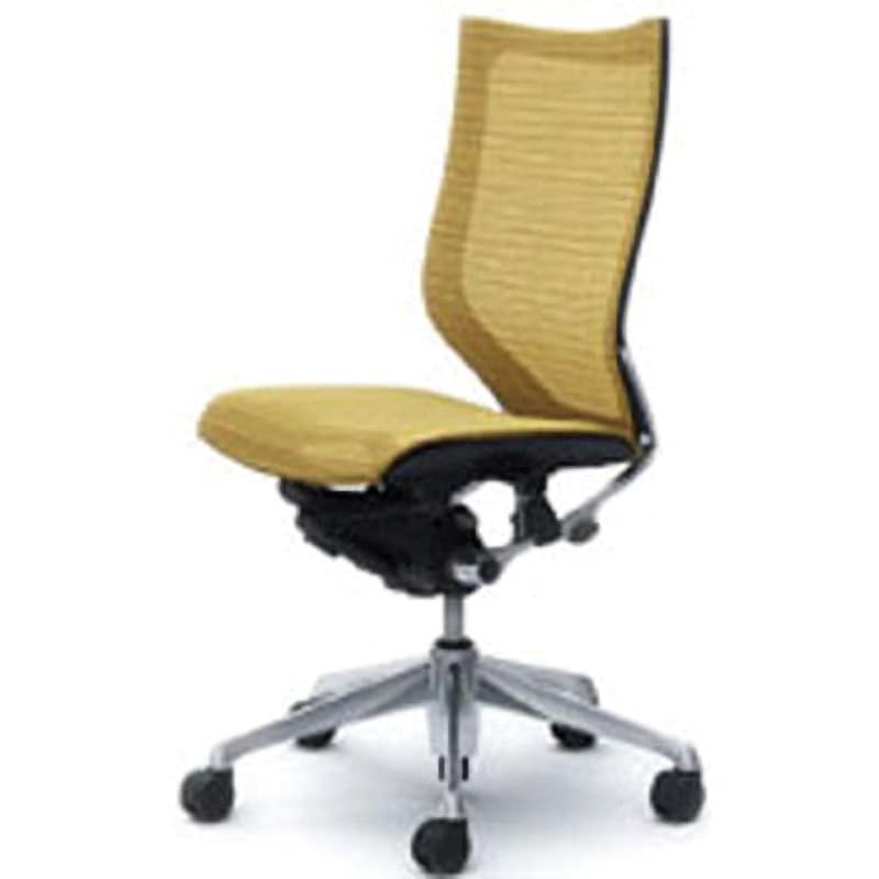 CP35AR-FEH7 オフィスシーティング バロン 肘無 ハイバック 背スタンダードメッシュ オカムラ(岡村製作所) ベージュ色   CP35AR-FEH7