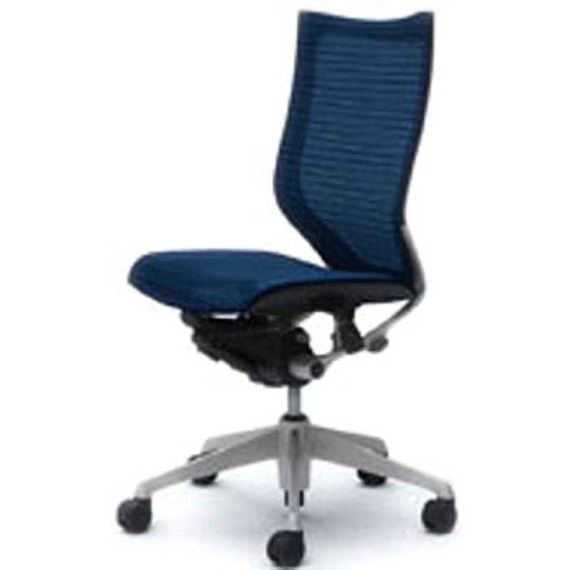 CP35CR-FEH4 オフィスシーティング バロン 肘無 ハイバック 背スタンダードメッシュ オカムラ(岡村製作所) ミディアムブルー色   CP35CR-FEH4 71,390円