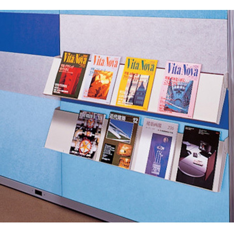 BRU-07MR マガジンラック傾斜棚 1個 ナイキ 【通販モノタロウ】