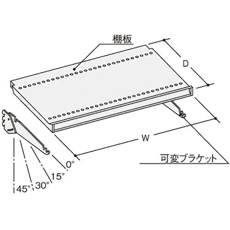 NVKTS-9040 NV可変棚板セット 1個 ナイキ 【通販モノタロウ】 5,653円