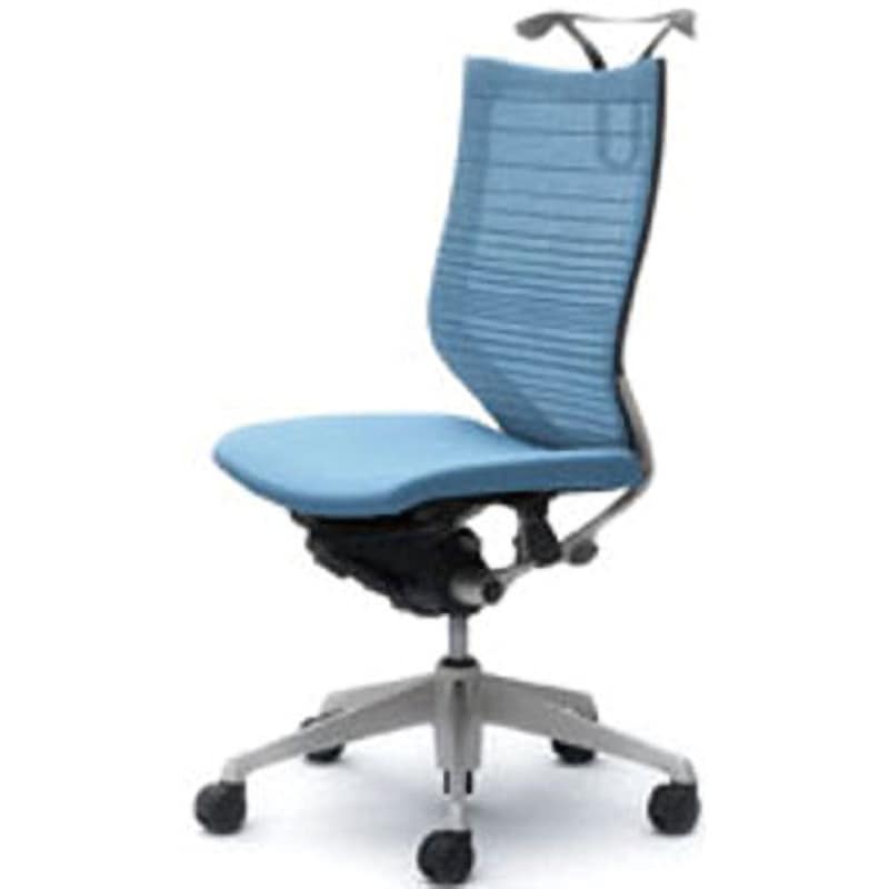 CP36DR-FGR4 オフィスシーティング バロン 肘無 ハイバック 背グラデーションサポートメッシュ オカムラ(岡村製作所) アクアブルー色   CP36DR-FGR4 93,390円