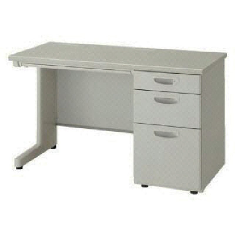 NED117A-AWH NEDシリーズ  片袖デスク(配送・組立サービス付き) ナイキ 天板厚さ30mm