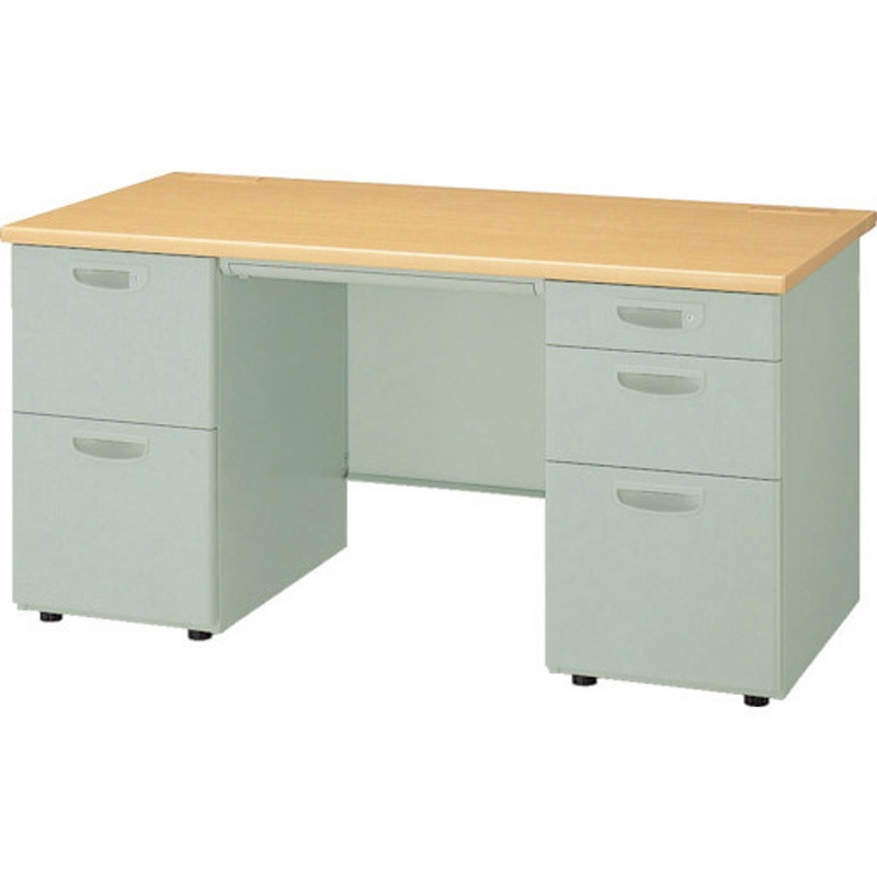 NED147BA-AWL NEDシリーズ  両袖デスク ナイキ 奥行700mm天板厚さ30mm  NED147BA-AWL