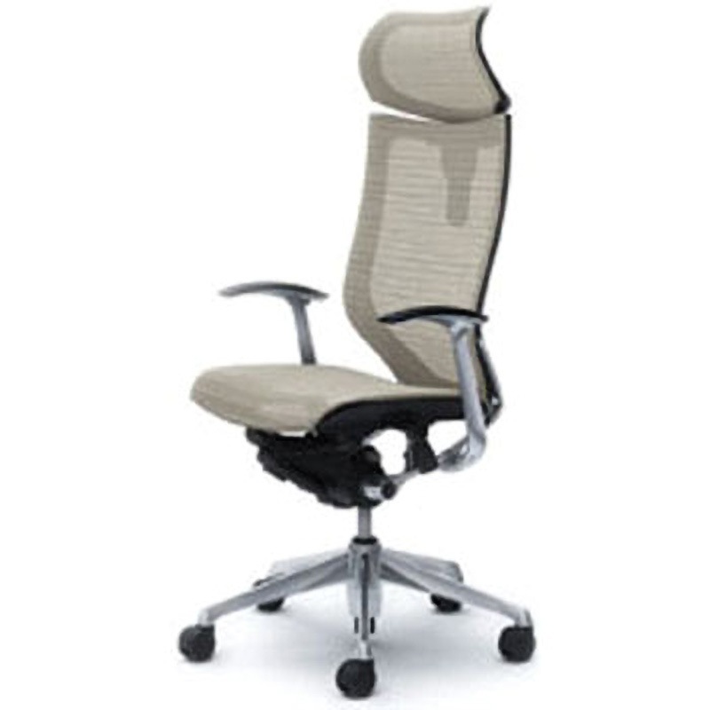 CP41AR-FEH3 オフィスシーティング バロン 固定肘 EXハイバック 可動ヘッドレスト 背スタンダードメッシュ 1脚 オカムラ(岡村製作所) 【通販モノタロウ】