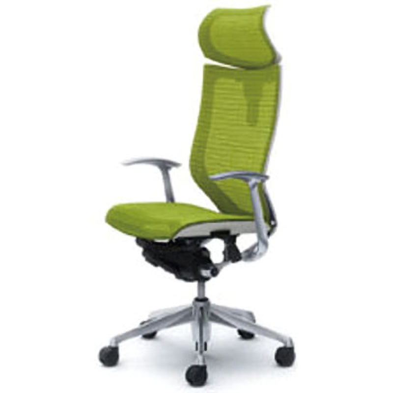 CP41AW-FDH6 オフィスシーティング バロン 固定肘 EXハイバック 可動ヘッドレスト 背スタンダードメッシュ 1脚 オカムラ(岡村製作所) 【通販モノタロウ】