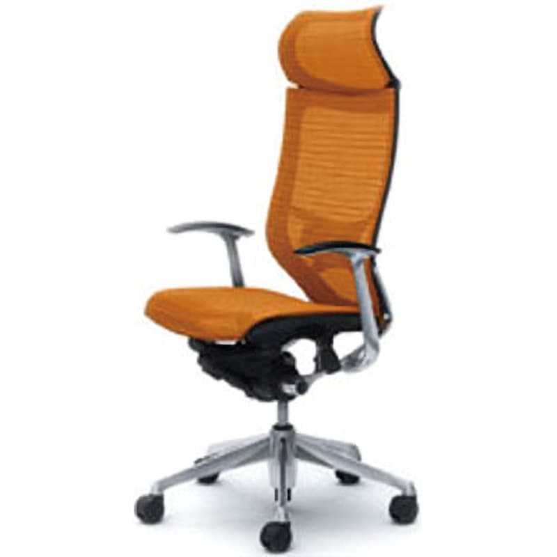 CP47AS-FDH8 オフィスシーティング バロン 固定肘 EXハイバック 固定ヘッドレスト 背スタンダードメッシュ 1脚 オカムラ(岡村製作所) 【通販モノタロウ】