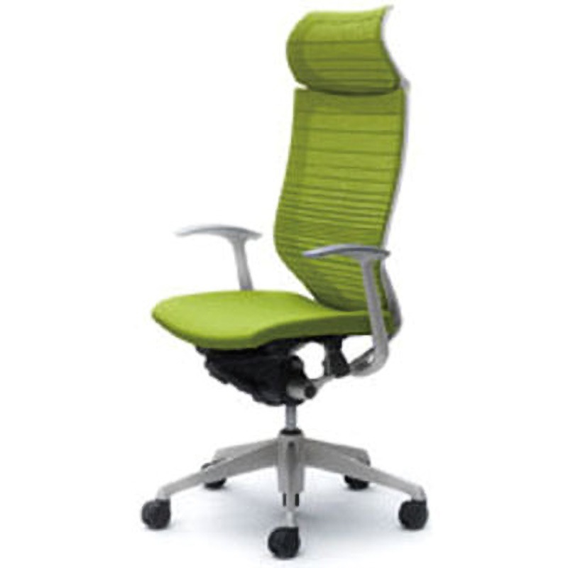 CP47DW-FGR5 オフィスシーティング バロン 固定肘 EXハイバック 固定ヘッドレスト 背グラデーションサポートメッシュ 1脚 オカムラ(岡村製作所) 【通販モノタロウ】