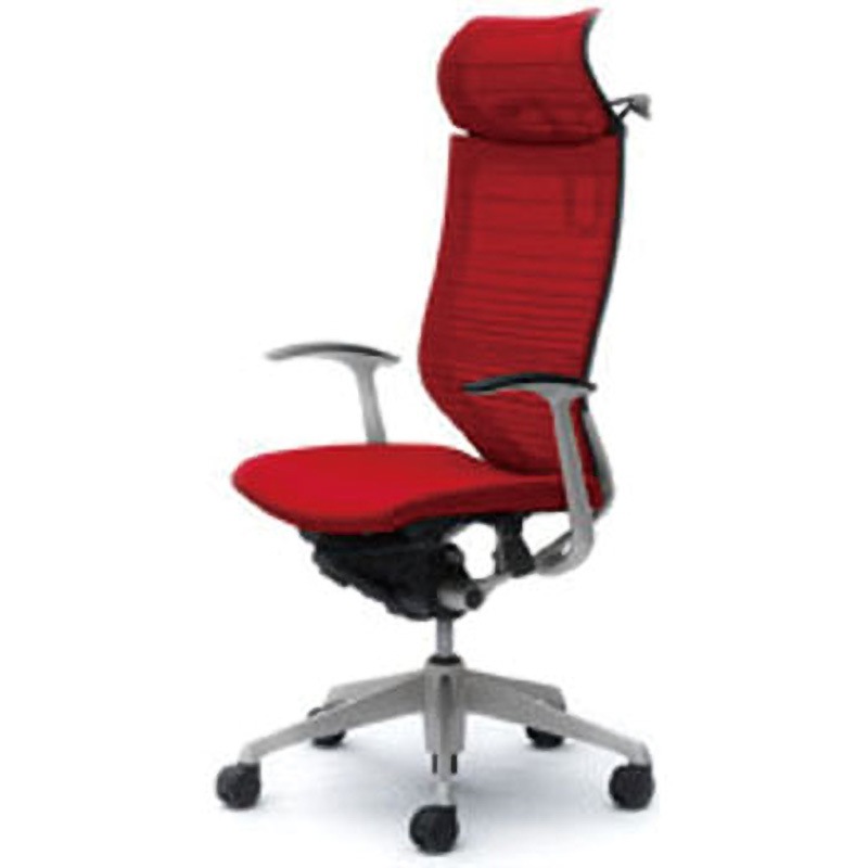 CP48DR-FGR9 オフィスシーティング バロン 固定肘 EXハイバック 固定ヘッドレスト 背グラデーションサポートメッシュ 1脚 オカムラ(岡村製作所) 【通販モノタロウ】