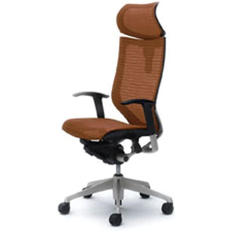 CP81CR-FEH8 オフィスシーティング バロン 可動肘 EXハイバック 可動ヘッドレスト 背スタンダードメッシュ 1脚 オカムラ(岡村製作所) 【通販モノタロウ】 109,890円