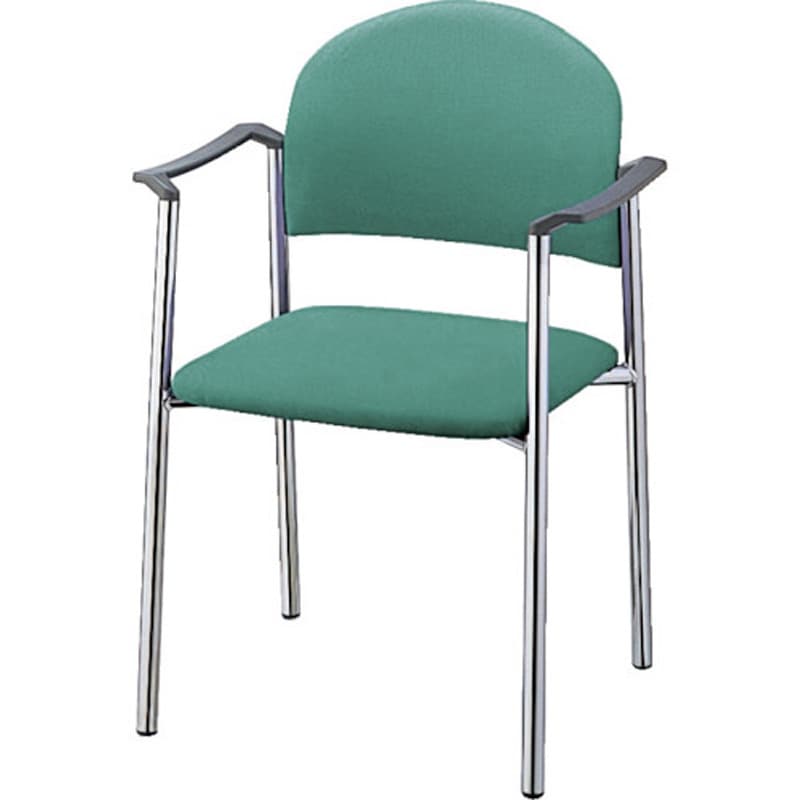 E164B-LGR パイプチェアー ナイキ 材質Φ25.4mmスチール丸パイプ塗装仕上脚 質量6kg