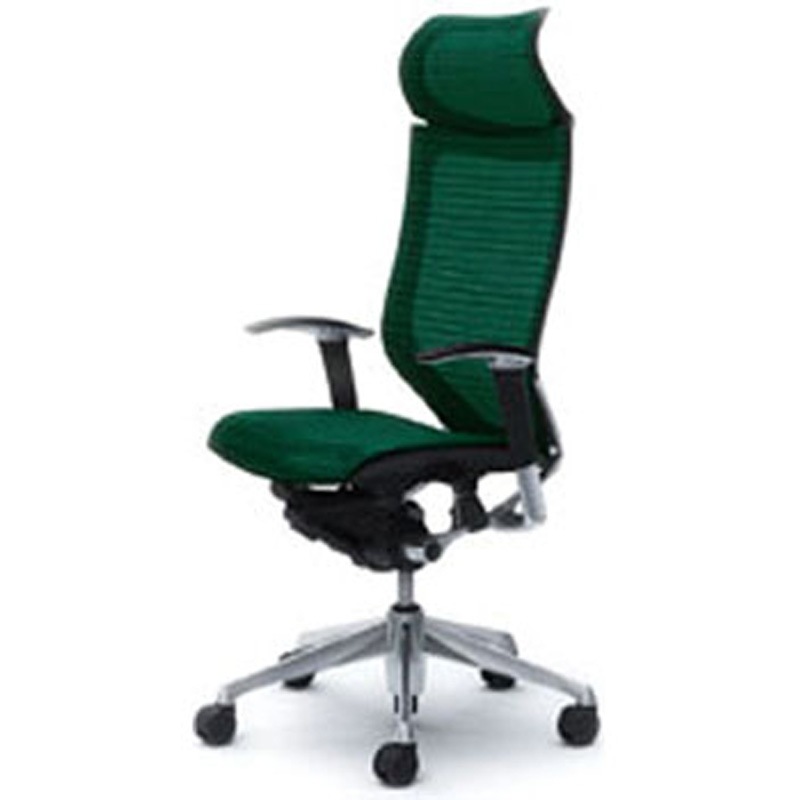 CP87AR-FEH5 オフィスシーティング バロン 可動肘 EXハイバック 固定ヘッドレスト 背スタンダードメッシュ 1脚 オカムラ(岡村製作所) 【通販モノタロウ】