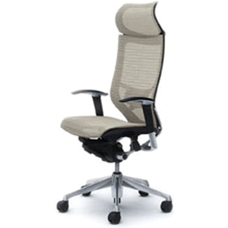 CP87AS-FEH3 オフィスシーティング バロン 可動肘 EXハイバック 固定ヘッドレスト 背スタンダードメッシュ 1脚 オカムラ(岡村製作所) 【通販モノタロウ】 114,900円