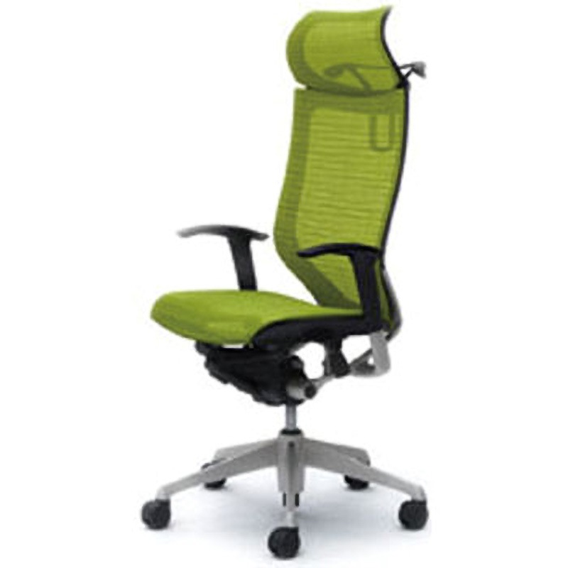 CP88CR-FDH6 オフィスシーティング バロン 可動肘 EXハイバック 固定ヘッドレスト 背スタンダードメッシュ 1脚 オカムラ(岡村製作所) 【通販モノタロウ】