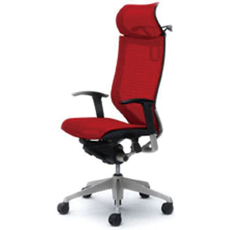 CP88CR-FDH9 オフィスシーティング バロン 可動肘 EXハイバック 固定ヘッドレスト 背スタンダードメッシュ 1脚 オカムラ(岡村製作所) 【通販モノタロウ】